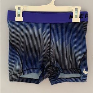 blue Nike dri-fit spandex